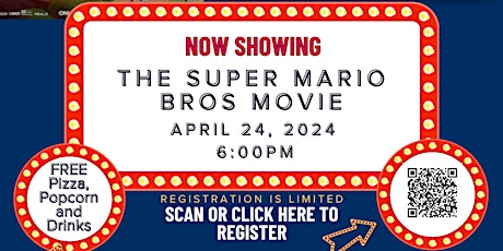 Private Viewing of the Super Mario Bros Movie for Military Families