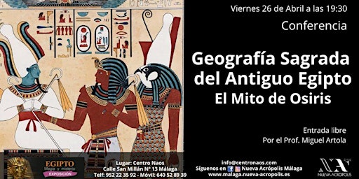 Imagen principal de Geografía Sagrada del Antiguo Egipto. El Mito de Osiris