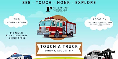 Imagem principal do evento Touch-a-Truck Extravaganza w/ Live Music & More!