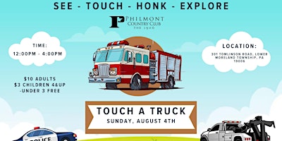 Hauptbild für Touch-a-Truck Extravaganza w/ Live Music & More!