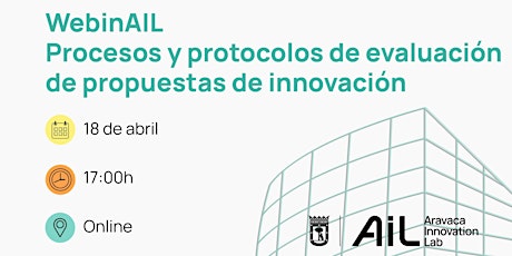 WebinAIL – Procesos y protocolos de evaluación de propuestas de innovación