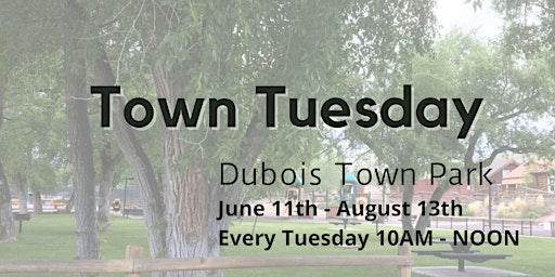 Town Tuesday primary image