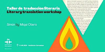 Immagine principale di Literary Translation Workshop: 'Simón', by Miqui Otero 