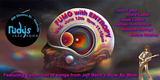 Primaire afbeelding van Entropy - Tribute to Jeff Beck’s "Blow by Blow"