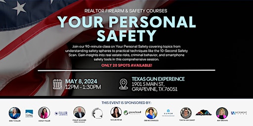 Realtor Firearm & Safety Courses: Your Personal Safety primary image
