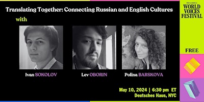 Imagem principal do evento Translating Together: Connecting Russian and English Cultures