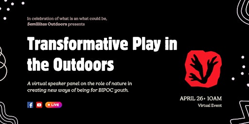 Imagem principal do evento Transformative Play in the Outdoors