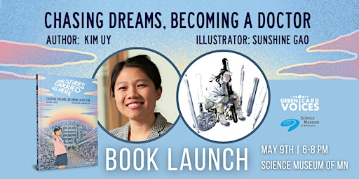 Imagem principal de Book Launch for Chasing Dreams, Becoming a Doctor!