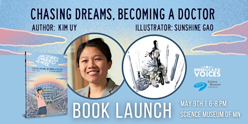 Imagem principal do evento Book Launch for Chasing Dreams, Becoming a Doctor!