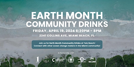 Earth Month Community Drinks