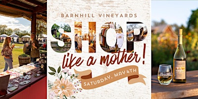 Primaire afbeelding van "Shop Like a Mother" Sip n Shop / Texas wine / Live music / Anna, TX