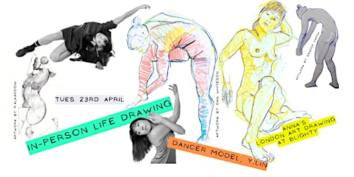 Tues 23rd April in-person Life Drawing with fab dancer Yilin primary image