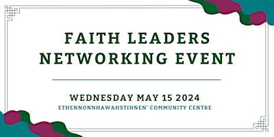 Imagem principal de 2024 Faith Leaders Networking Event