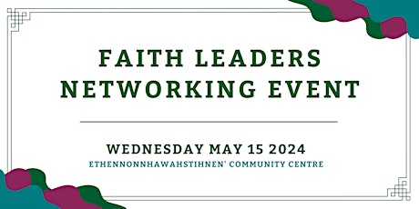 2024 Faith Leaders Networking Event