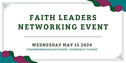 Imagem principal do evento 2024 Faith Leaders Networking Event