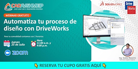 Primaire afbeelding van Solidworks: Automatiza tu proceso de diseño con DriveWorks