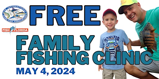 Primaire afbeelding van Free Family Fishing Clinic