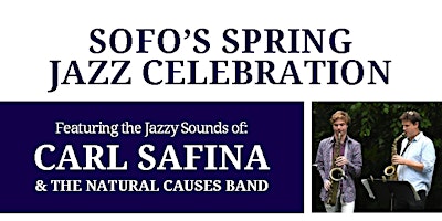 Imagen principal de SOFO's Spring Jazz Celebration (Rain Date: June 16)