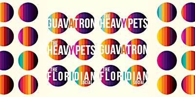 Imagen principal de The Heavy Pets + Guavatron at the Floridian Social in St. Petersburg | 21+