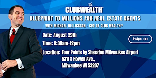 Image principale de Blueprint to Millions for Real Estate Agents | Milwaukee, WI