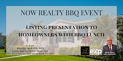 NOW REALTY BBQ EVENT primary image