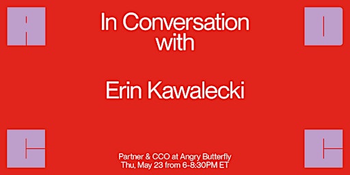 Imagen principal de In Conversation with... Erin Kawalecki