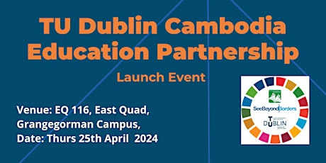 TU Dublin Cambodia Education Partnership Event