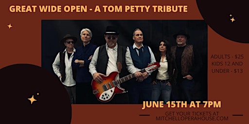 Primaire afbeelding van Great Wide Open - A Tom Petty and the Heartbreakers Tribute Band