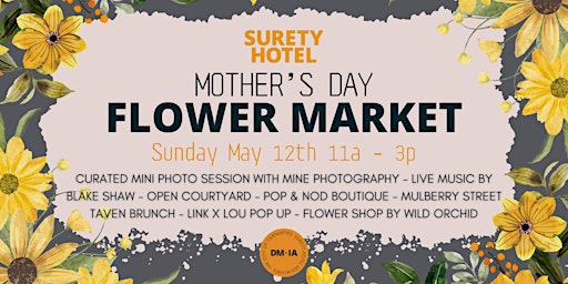 Surety Hotel's Mother's Day Flower Market  primärbild