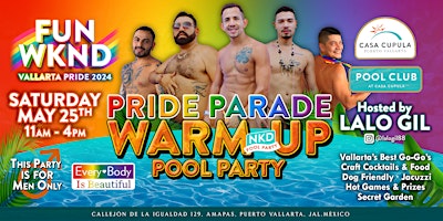 Imagen principal de Warm-Up Pride Parade - Pool Party at Pool Club PV at Casa Cupula