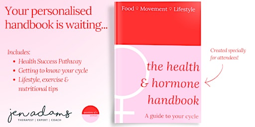 Primaire afbeelding van Qs of a Woman: Decoding your health & hormones one question at a time