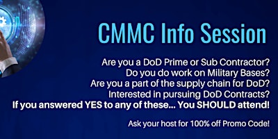 CMMC Info Session presented by CMMC Consortium (RPOs & C3PAOs) primary image