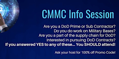 CMMC Info Session presented by CMMC Consortium (RPOs & C3PAOs)