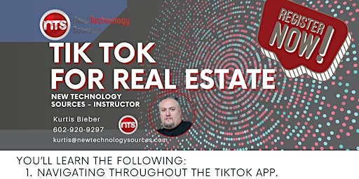Hauptbild für TikTok for Realtors Workshop Summary