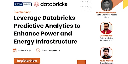 Leverage Databricks Predictive Analytics to Enhance Power and Energy Infra primary image