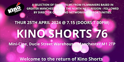 Imagen principal de KINOFILM presents KINO SHORTS 76