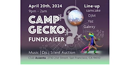 Camp Gecko Fundraiser