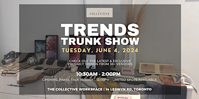 TRENDS TRUNK SHOW: SPRING 2024 primary image