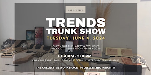 Imagen principal de TRENDS TRUNK SHOW: SPRING 2024