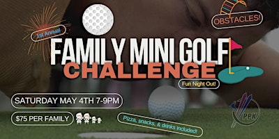 Family Mini Golf Challenge  primärbild
