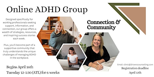 Imagen principal de Online ADHD group