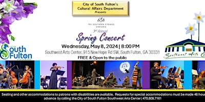 Primaire afbeelding van Southern Strings Sinfonia's 3rd Annual Spring Concert