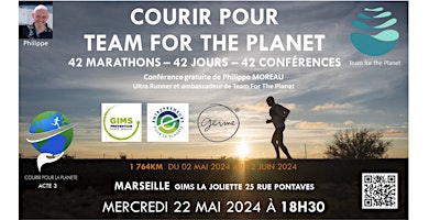 Imagem principal do evento Courir pour Team for The Planet - Marseille