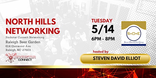 Free  North Hills Networking Rockstar Connect Event (May, NC) primary image