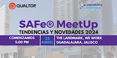 Imagem principal do evento SAFe® MeetUp Guadalajara