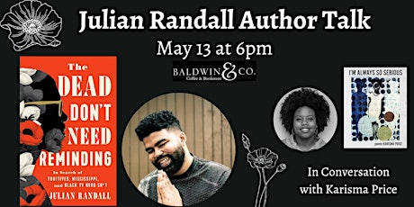 Julian Randall Author Talk and Book Signing