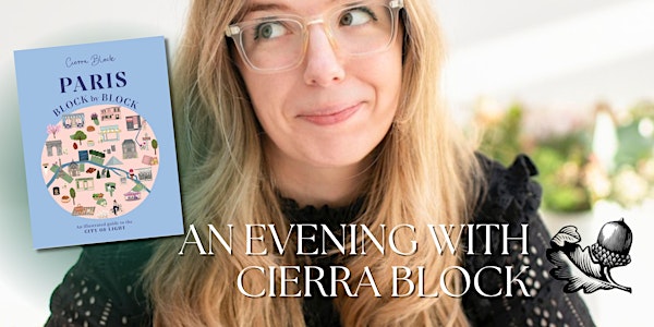 An Evening with Cierra Block: The Art of Exploring Cities Block by Block