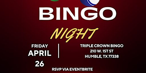 Primaire afbeelding van Adult Ministry Bingo Night!