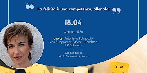 Hauptbild für ALUMNITE ROMA  | La felicità è una competenza: allenala!