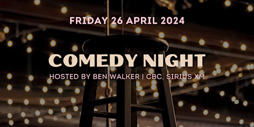 Imagen principal de Comedy Night with Ben Walker